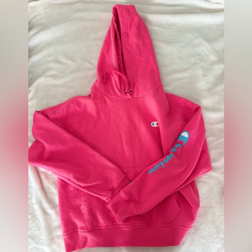 Champion Hot Pink Hoodie